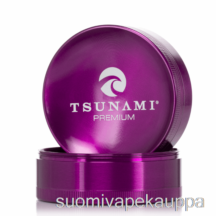 Vape Suomi Tsunami 2,95 Tuuman 4-osainen Upotettu Ylämylly Purppura (75mm)